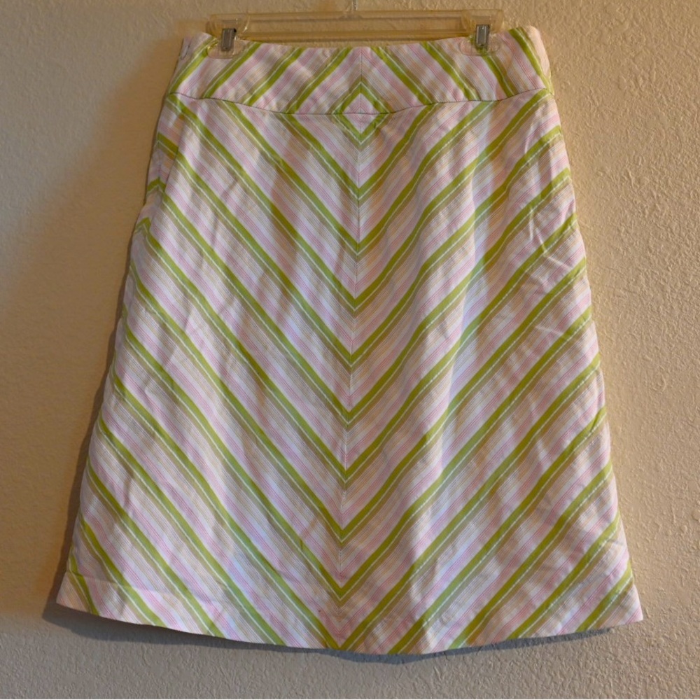 Pink and Green Banana Republic Skirt